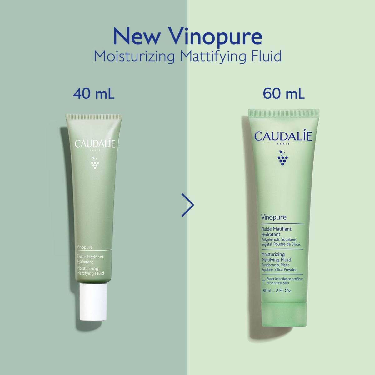 CaudalieCaudalie Vinopure Moisturizing Mattifying Fluid 60mlSkinShop