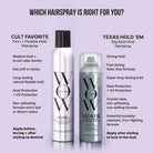 Color Wow Texas Hold'em Big Hold Hairspray 234ml SkinShop
