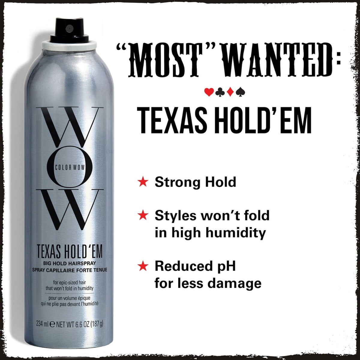 Color Wow Texas Hold'em Big Hold Hairspray 234ml SkinShop