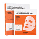 COSRXCOSRX 5 PDRN Hyaluronic Acid Vital Hydrating Hydrogel Mask 3 PackSkinShop
