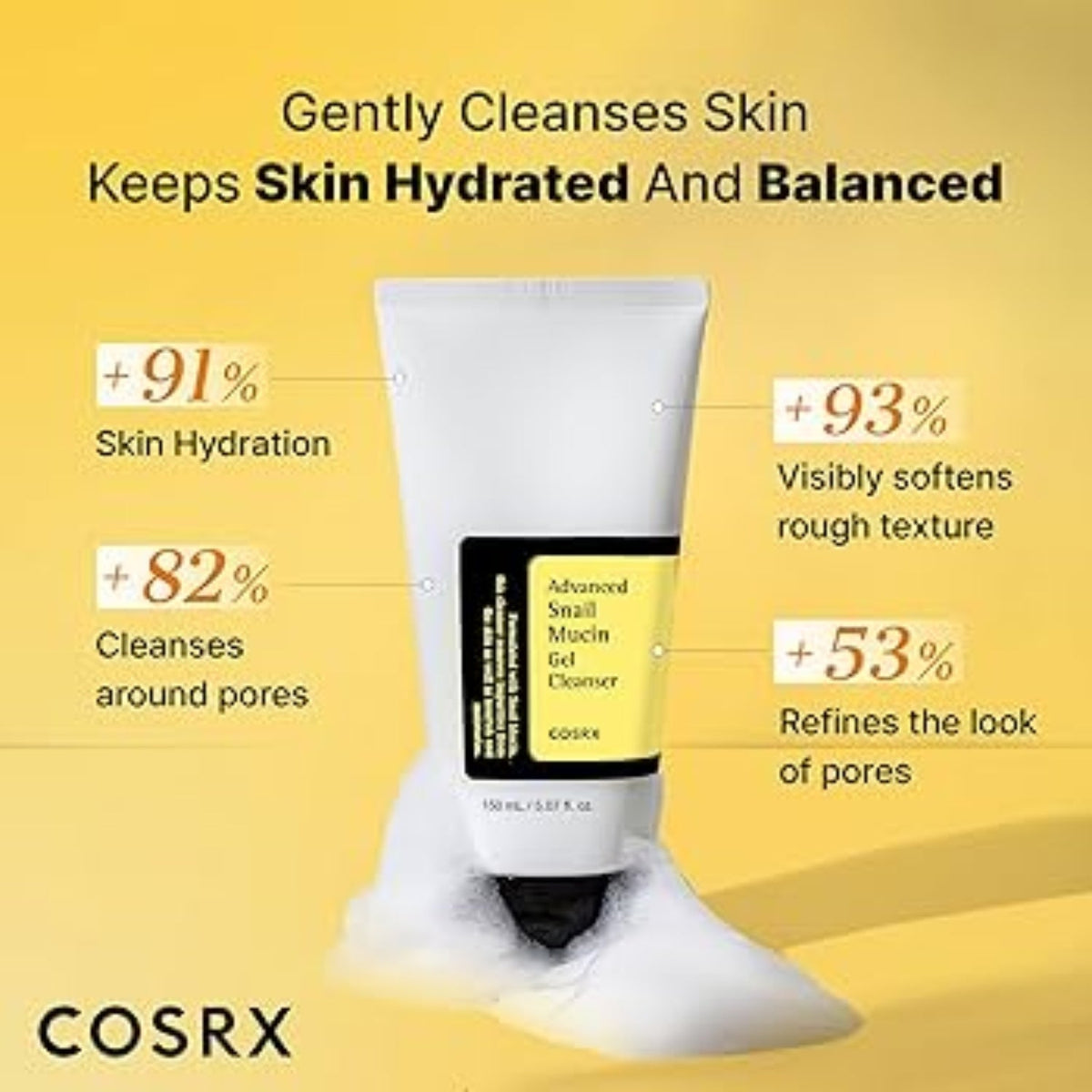 COSRXCOSRX Advanced Snail Mucin Gel Cleanser 150mlSkinShop