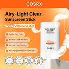 COSRXCOSRX Airy light Invisible Sun Stick SPF50+ 19mlSkinShop