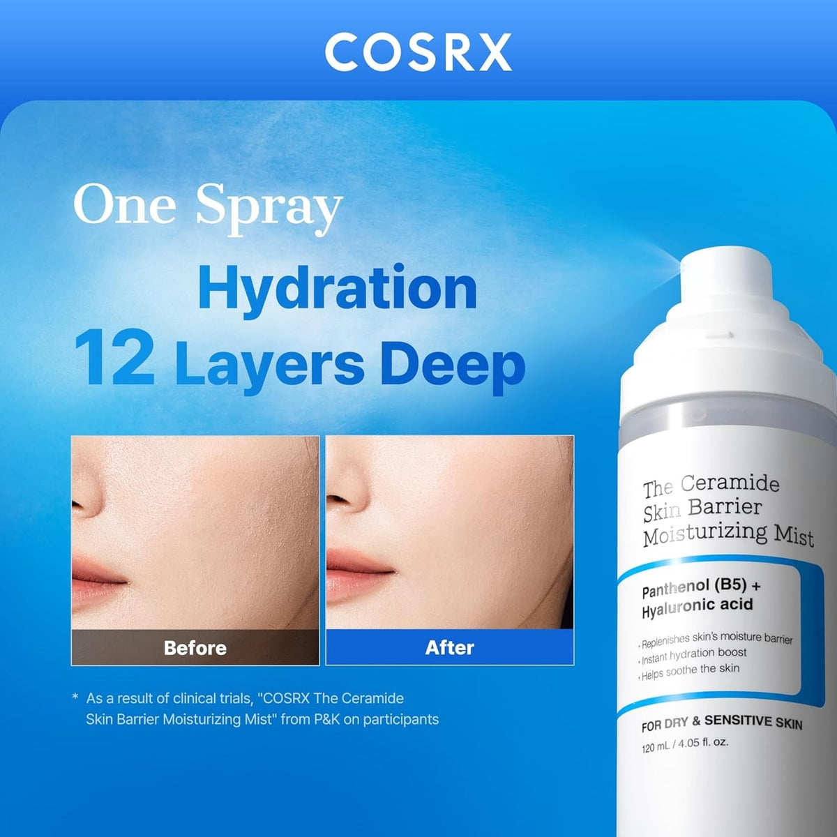 COSRXCOSRX The Ceramide Skin Barrier Moisturizing Mist 120mlSkinShop