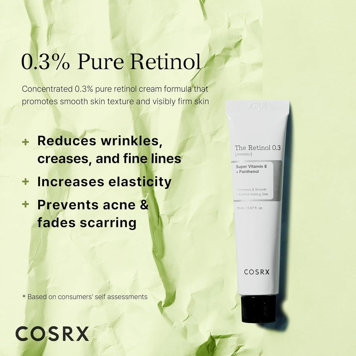 COSRXCOSRX The Retinol 0.3 Cream 20mlSkinShop