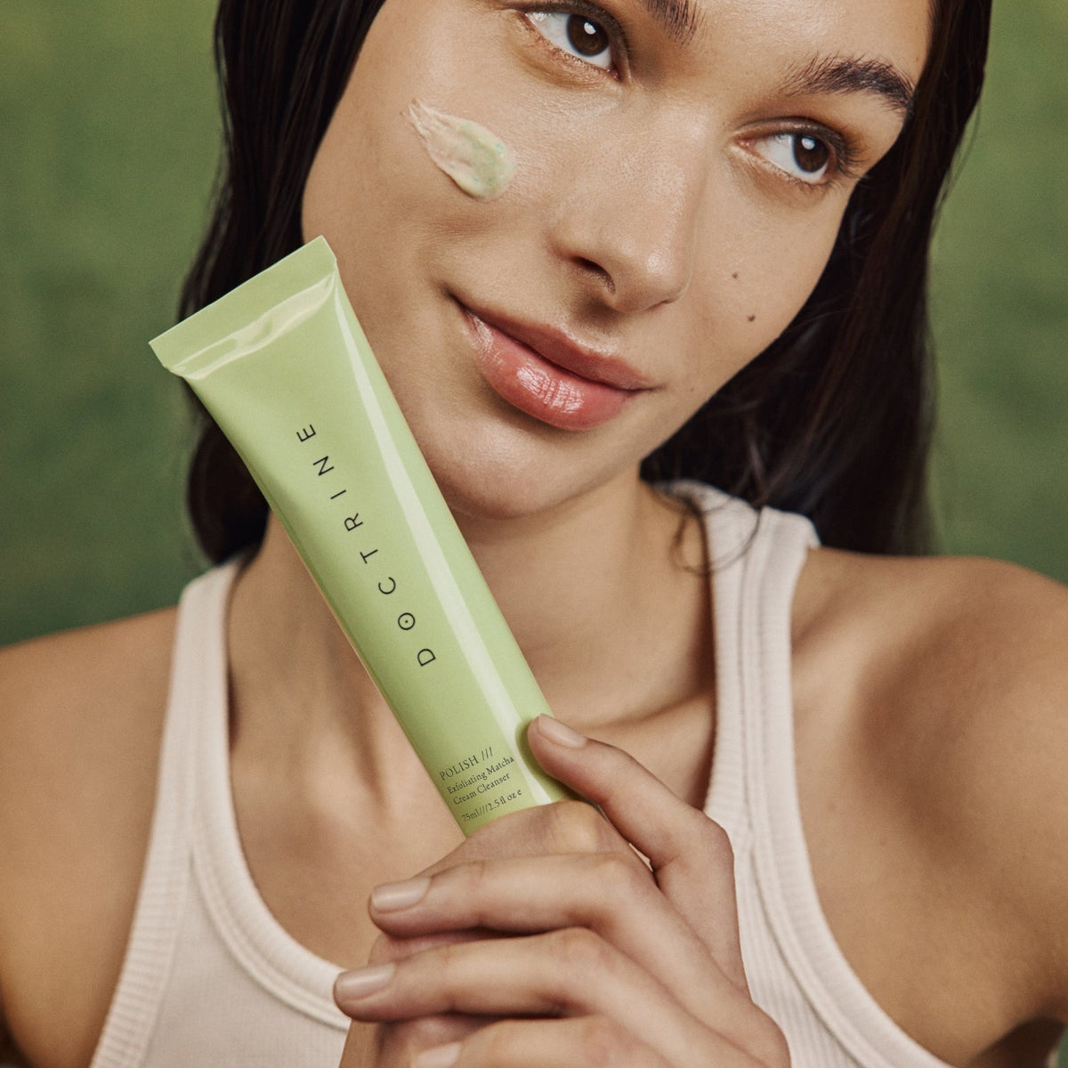 Doctrine Polish Exfoliating Matcha Cream Cleanser 75ml SkinShop