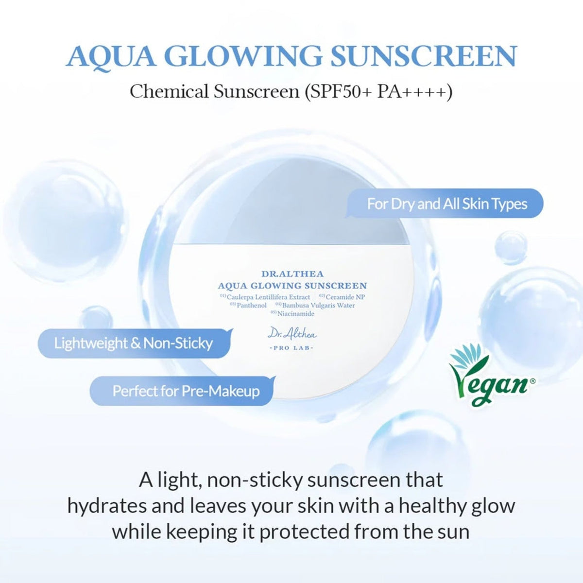 Dr. Althea Aqua Glowing Sunscreen 45ml SkinShop
