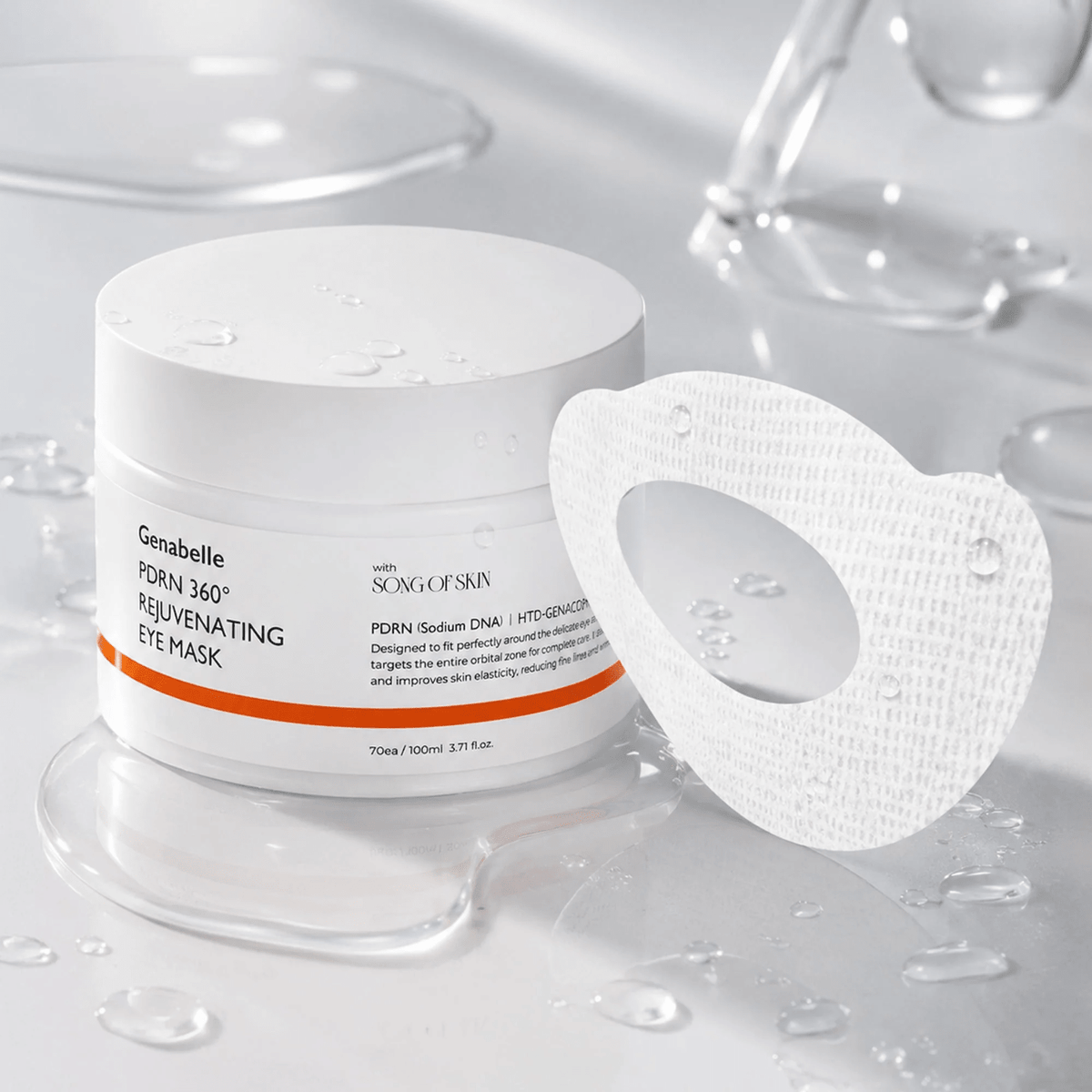 Genabelle PDRN 360 Rejuvenating Eye Mask (70ea) SkinShop