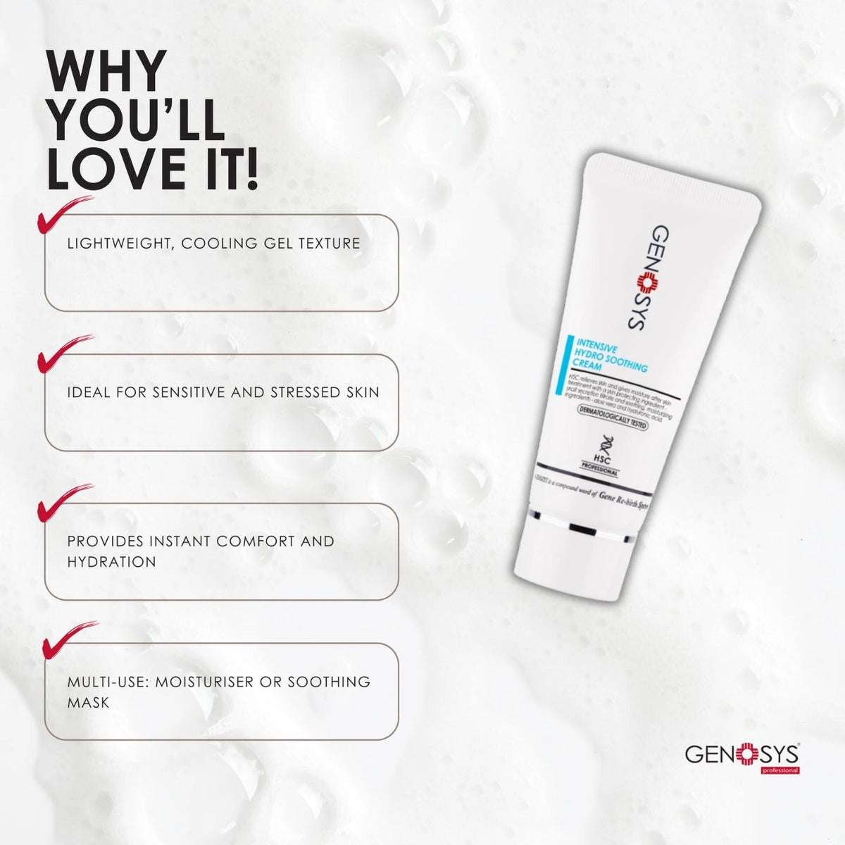 GenosysGenosys Intensive Hydro Soothing Cream 50mlSkinShop