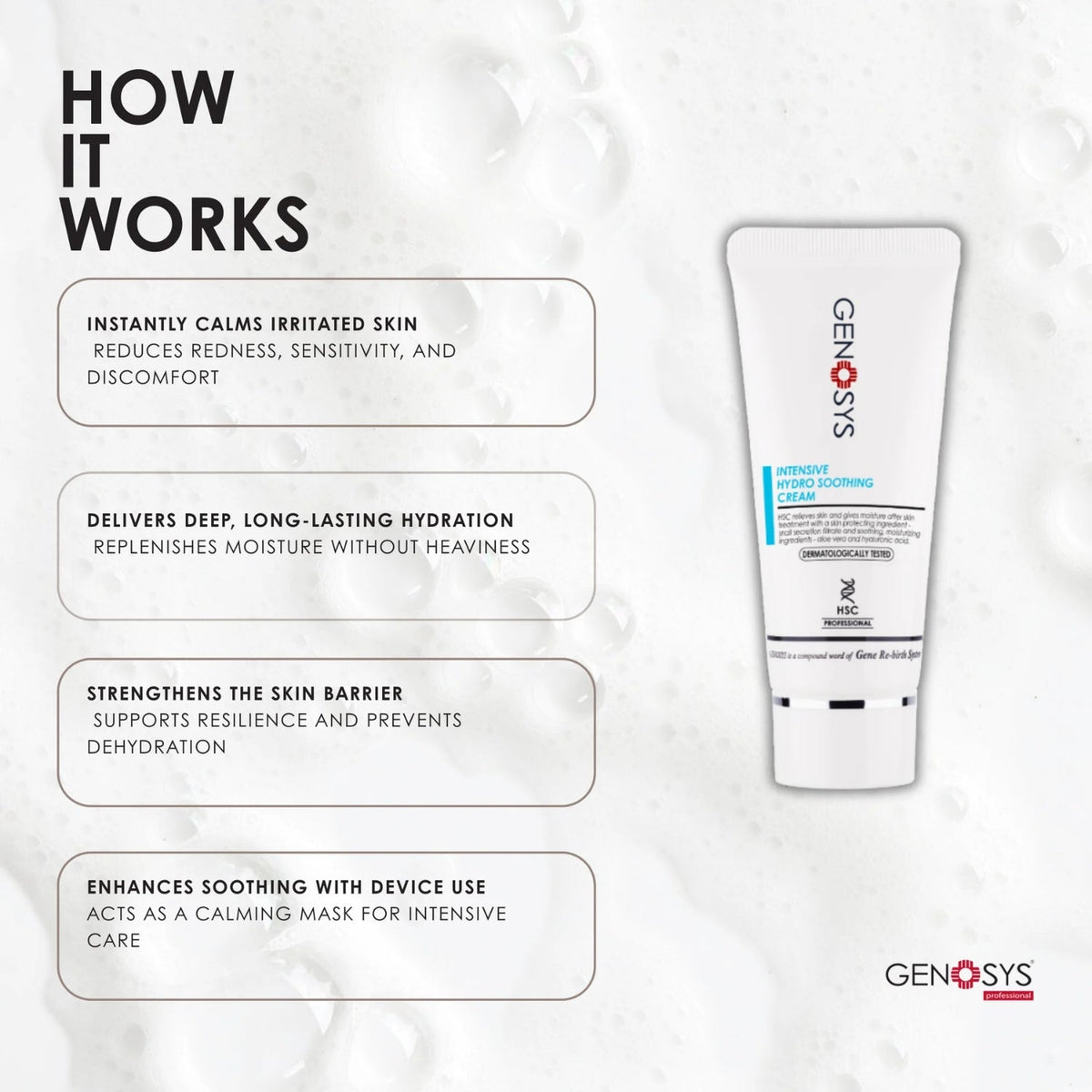 GenosysGenosys Intensive Hydro Soothing Cream 50mlSkinShop