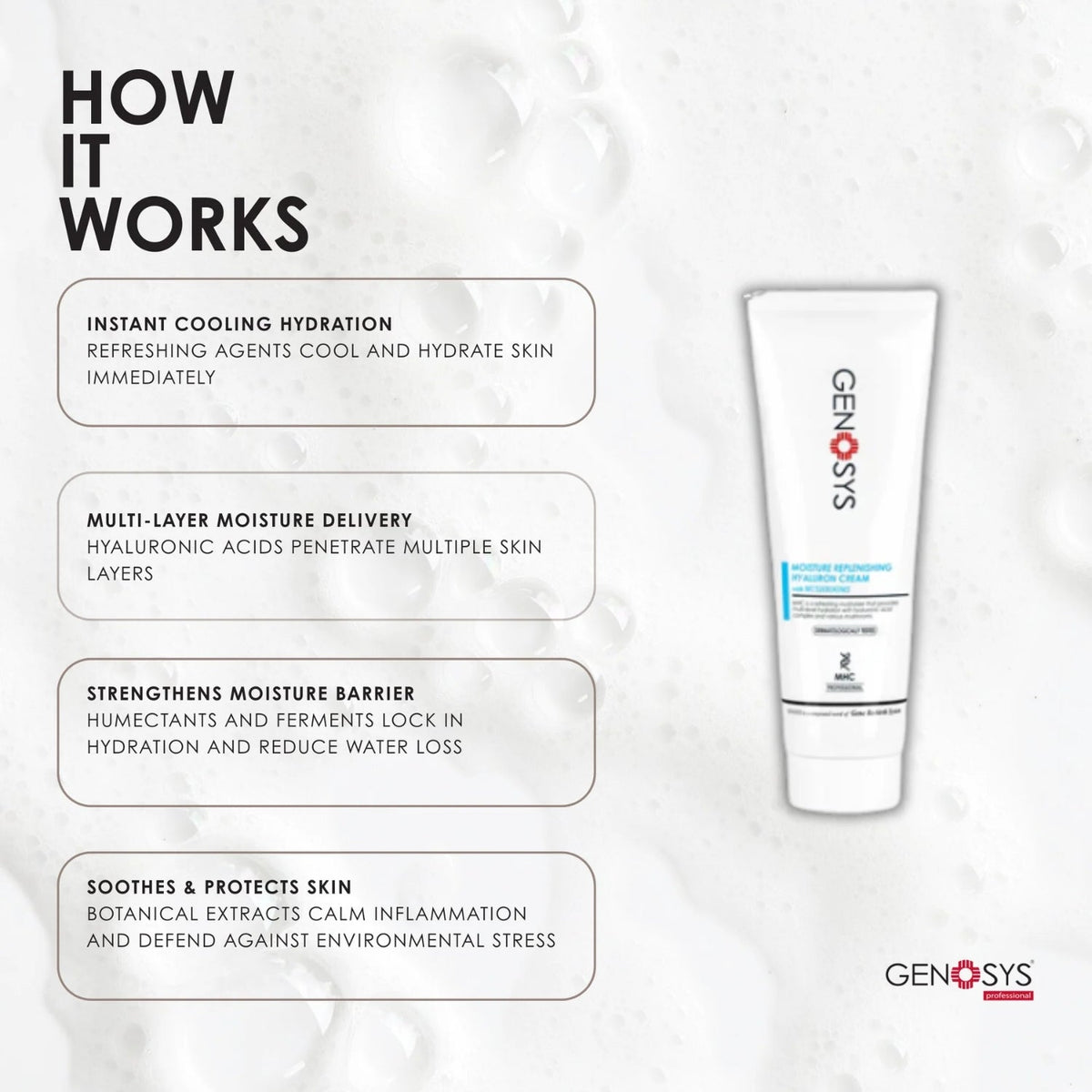GenosysGenosys Moisture Replenishing Hyaluron Cream 50mlSkinShop