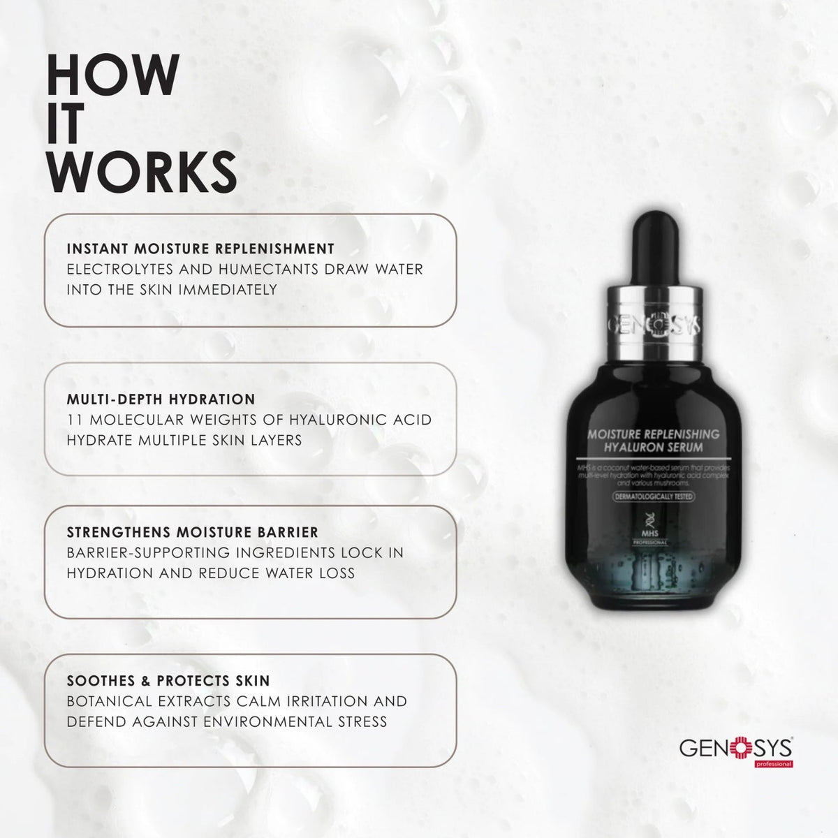 GenosysGenosys Moisture Replenishing Hyaluron Serum 30mlSkinShop