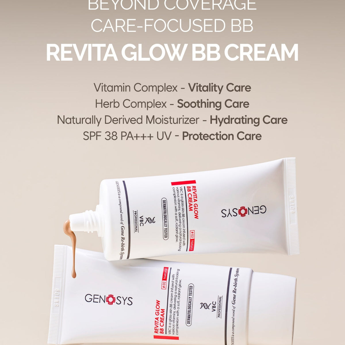 Genosys Revita Glow BB Cream Natural 50ml SkinShop