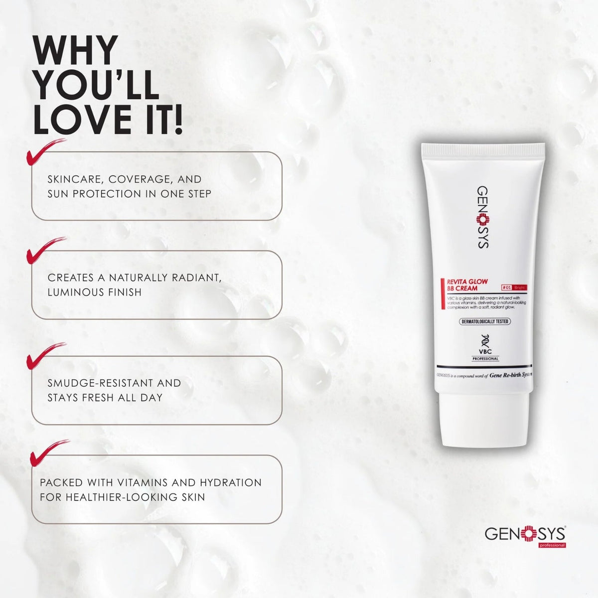Genosys Revita Glow BB Cream Natural 50ml SkinShop