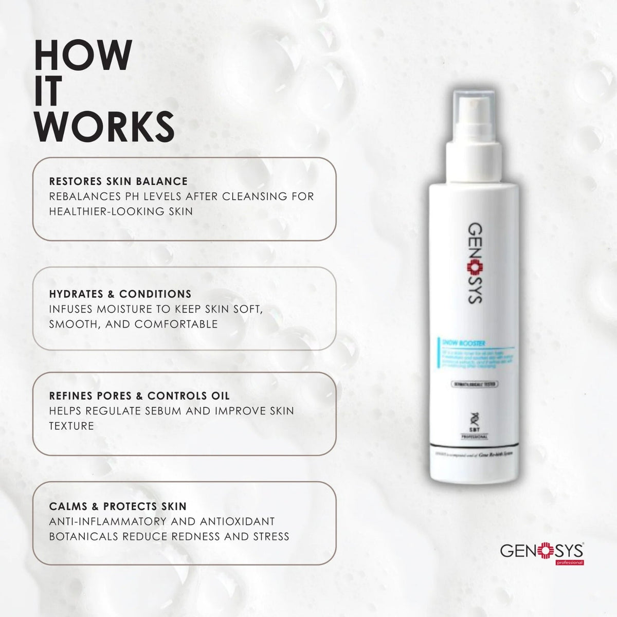GenosysGenosys Snow Booster Toner 200mlSkinShop