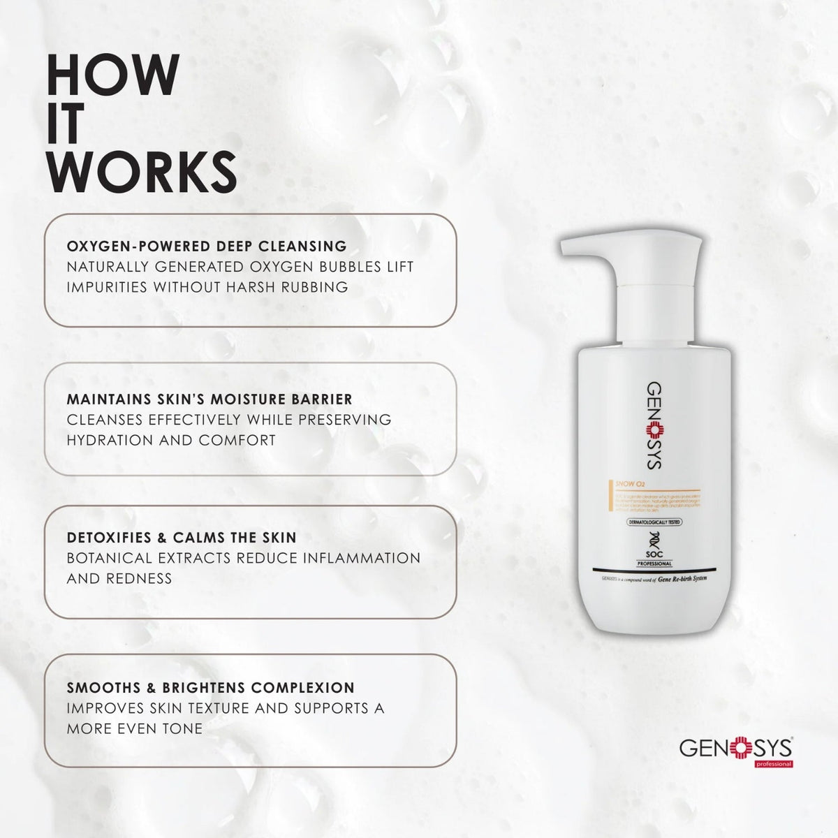 GenosysGenosys Snow O2 Cleanser 180mlSkinShop
