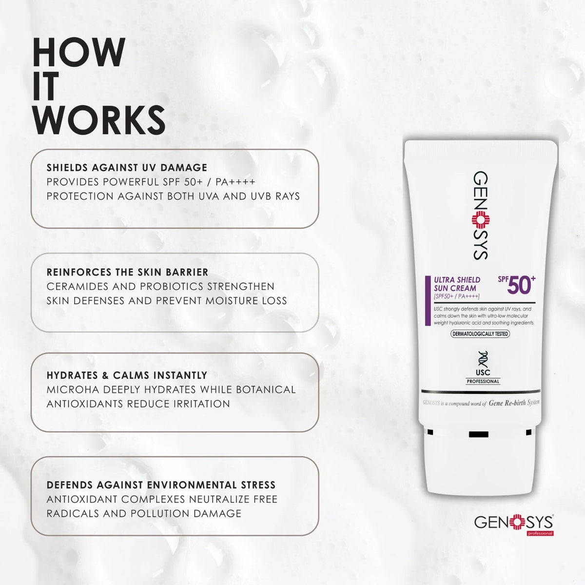 GenosysGenosys Ultra Shield Sun Cream SPF50 50mlSkinShop