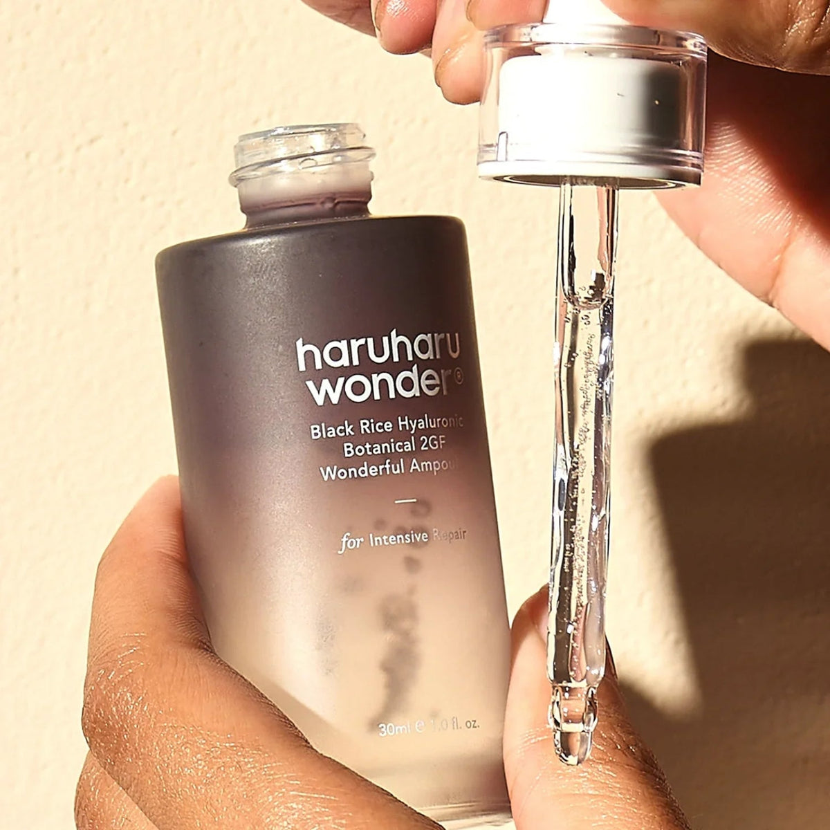 Haruharu Wonder Black Rice Hyaluronic Botanical 2GF Wonderful Ampoule 30ML SkinShop