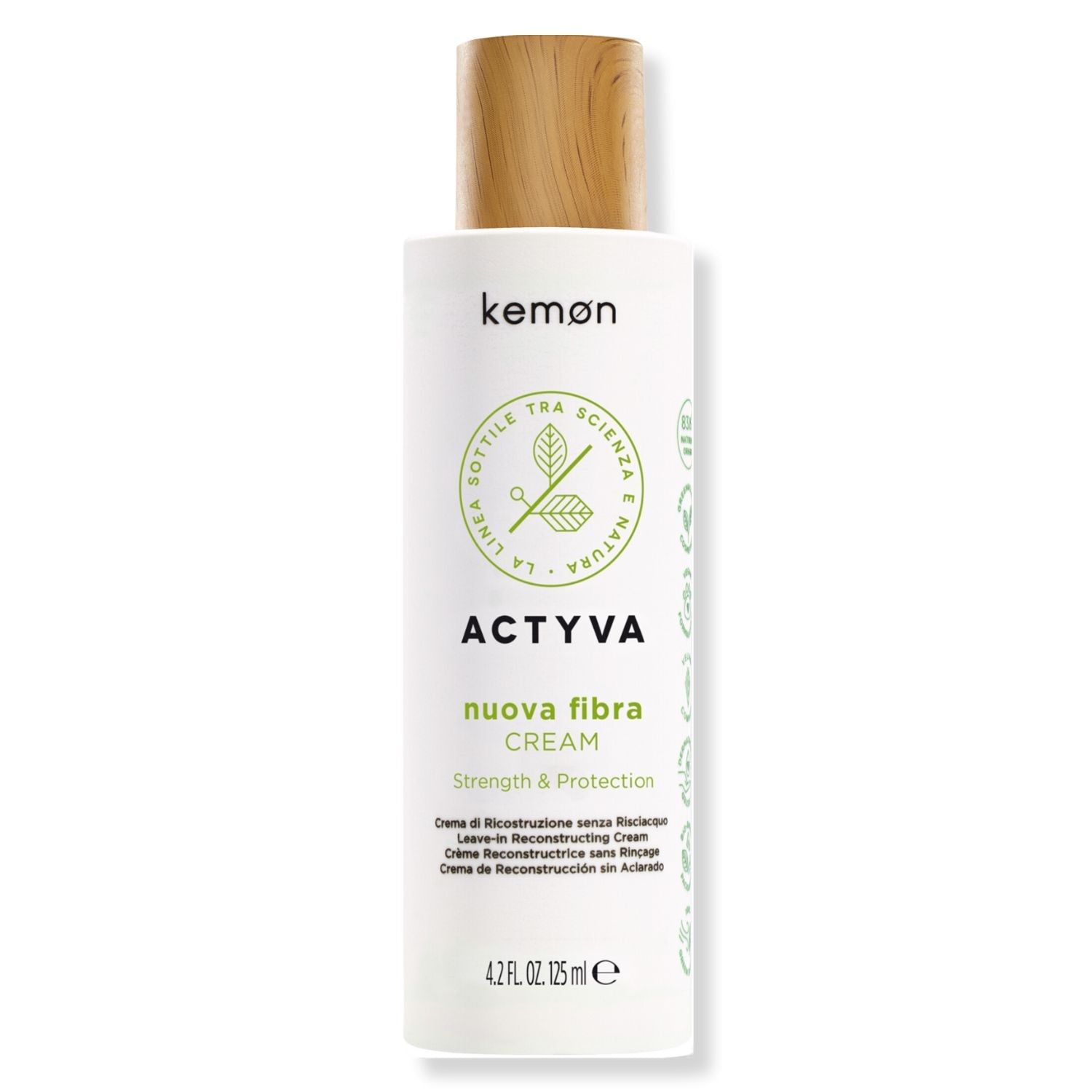 Kemon Kemon | Actyva Nuova Fibra Leave-In Reconstruction Cream 125ml - SkinShop