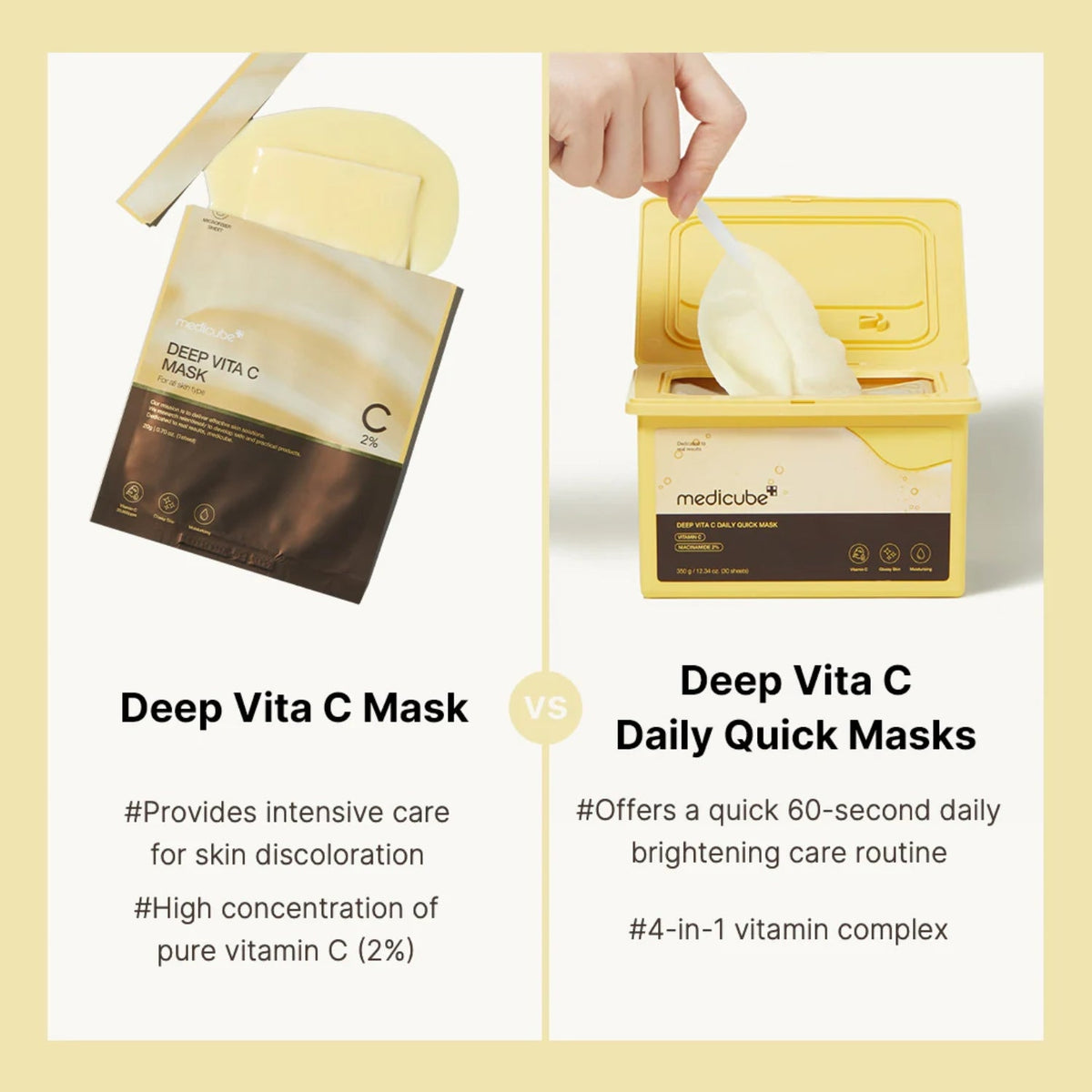 MedicubeMedicube Deep Vita C Daily Quick MaskSkinShop