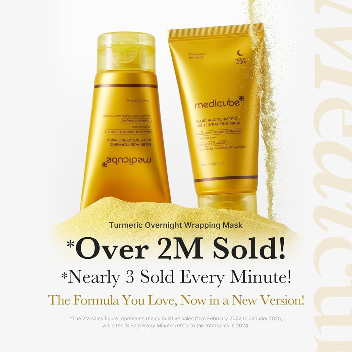 Medicube Kojic Acid Turmeric Night Wrapping Mask 75ml SkinShop