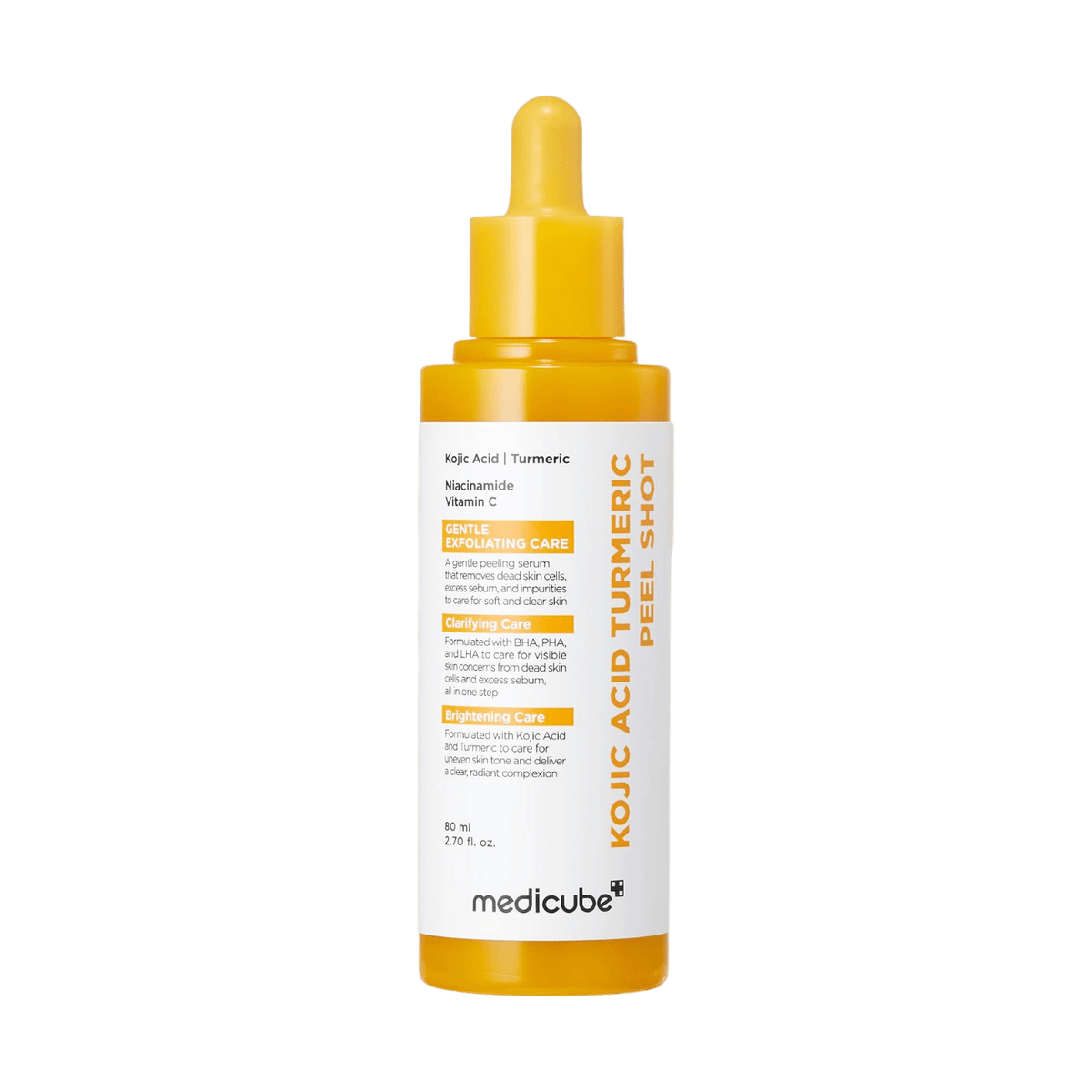 MedicubeMedicube Kojic Acid Turmeric Peel Shot 80mlSkinShop