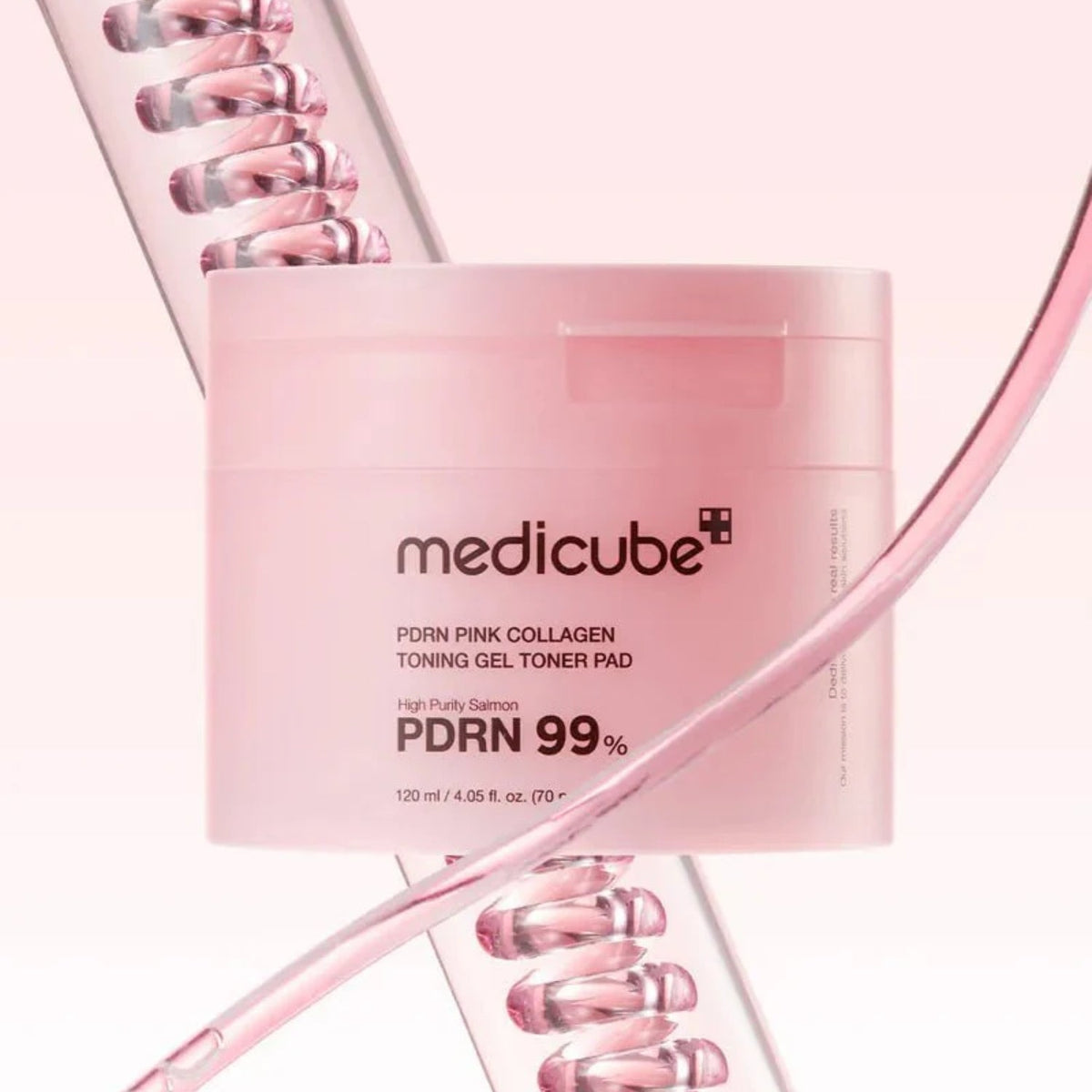 Medicube PDRN Pink Collagen Toning Gel Toner Pad 70 Pads SkinShop