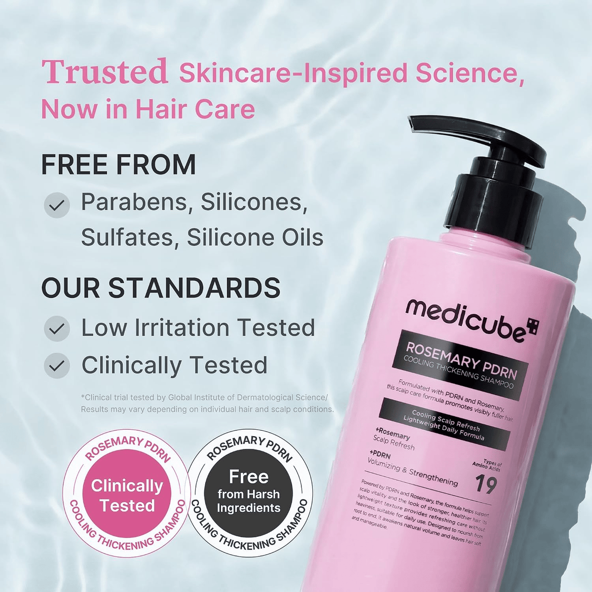 MedicubeMedicube Rosemary PDRN Cooling Thickening Shampoo 400mlSkinShop