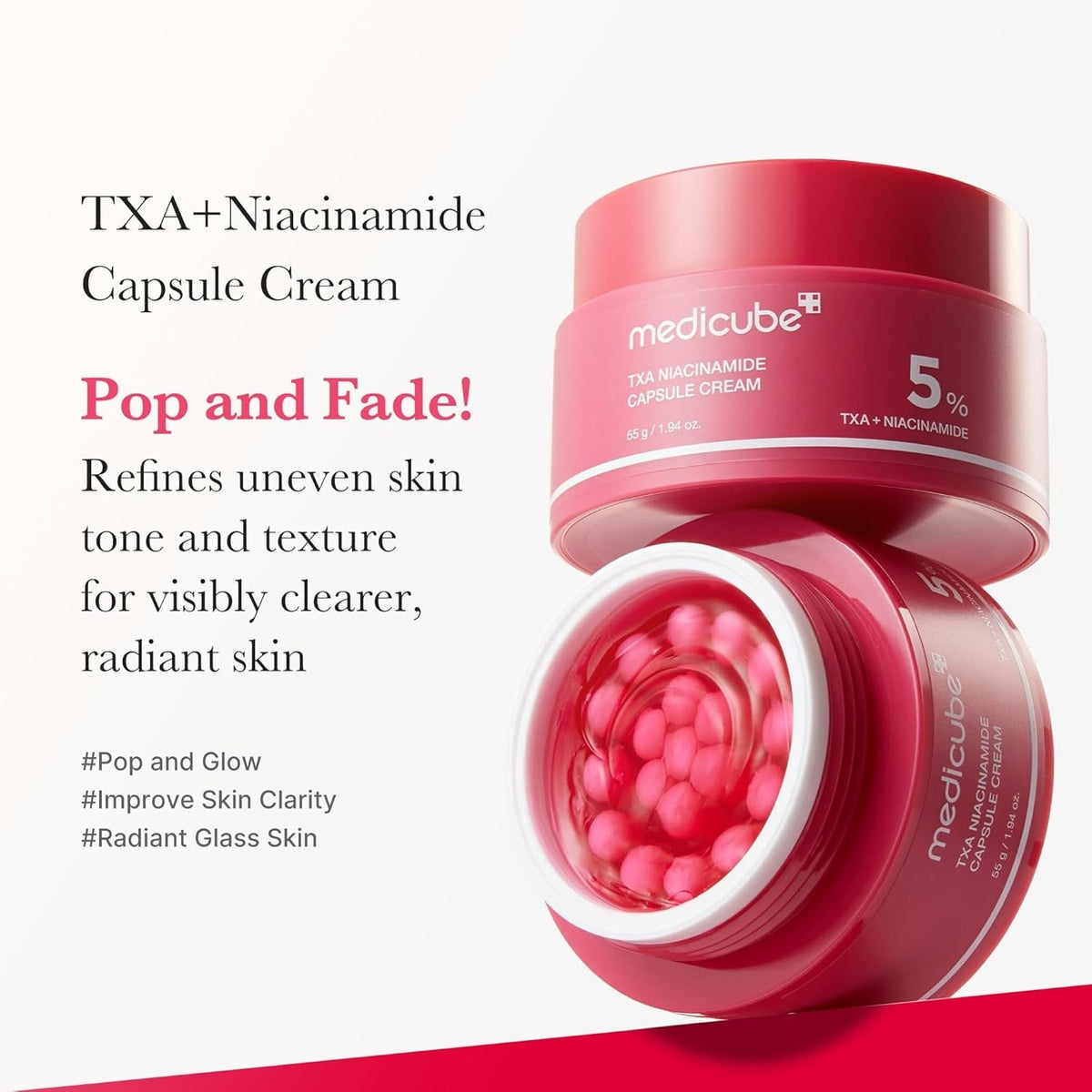 Medicube TXA Niacinamide Capsule Cream 55g SkinShop