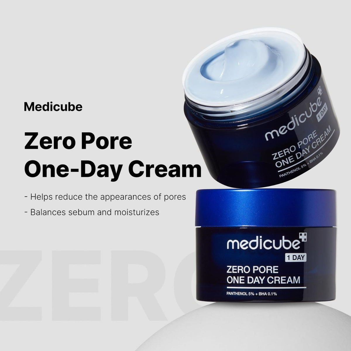 MedicubeMedicube Zero Pore One Day Cream 50mlSkinShop