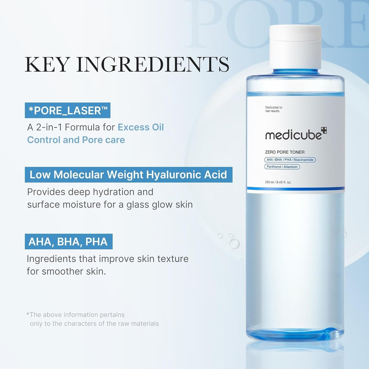 MedicubeMedicube Zero Pore Toner 250mlSkinShop