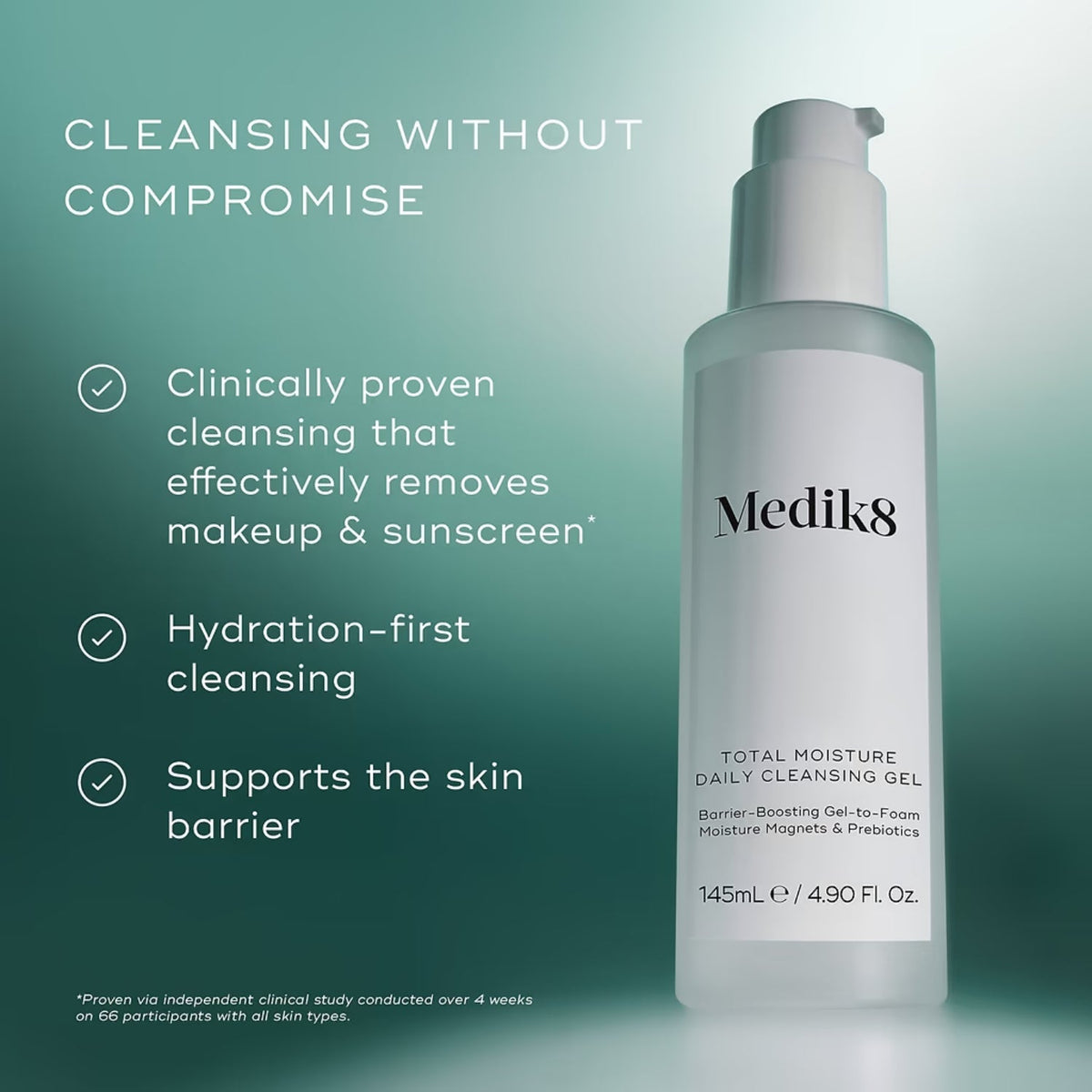 Medik8Medik8 Total Moisture Daily Cleansing Gel 145mlSkinShop