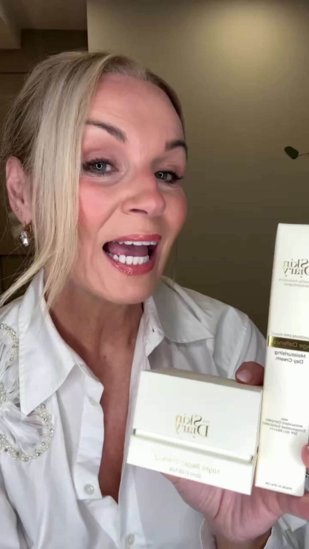 Do you want good skin without the 10 step routine? ✨ SPF 50 by day. Repair and hydration by night. The Skin Diary, available at SkinShop.ie 🤍 #TheSkinDiary #SkincareTok #SimpleSkincare #AntiAgeingSkincare #IrishSkincare