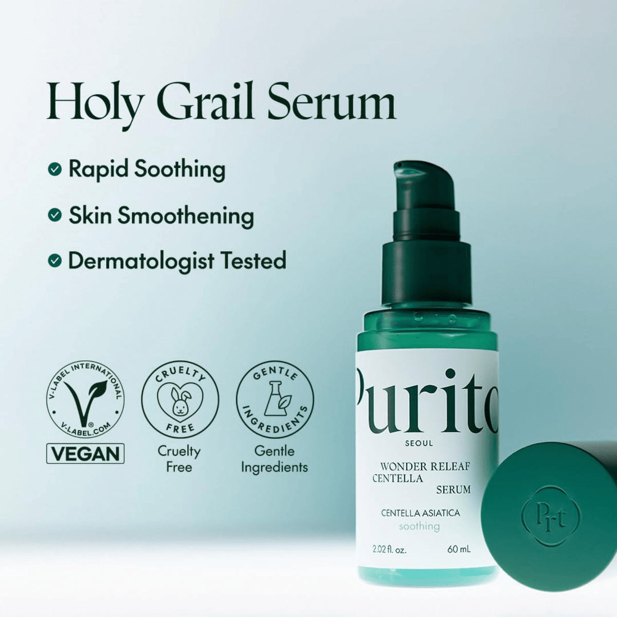 PuritoPurito Wonder Releaf Centella Serum 60mlSkinShop
