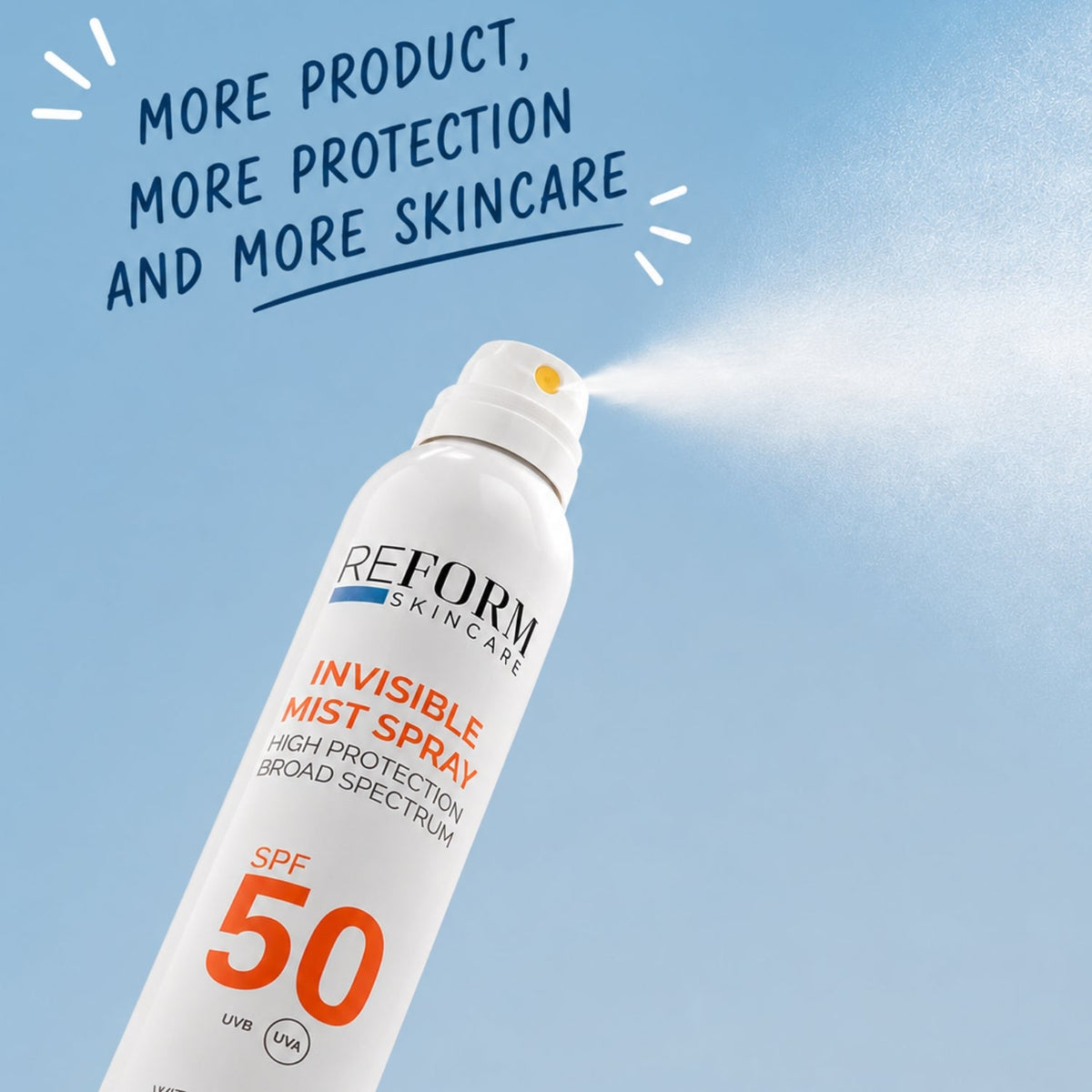 Reform SkincareReform Skincare SPF50+ Invisible Mist Spray 200mlSkinShop