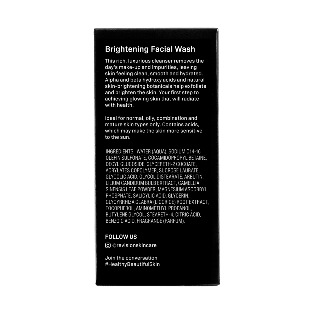 Revision SkincareRevision Skincare Brightening Facial Wash 198mlSkinShop