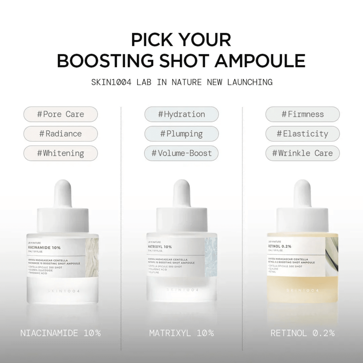 SKIN1004SKIN1004 Madagascar Centella Niacinamide 10 Boosting Shot Ampoule 30mlSkinShop