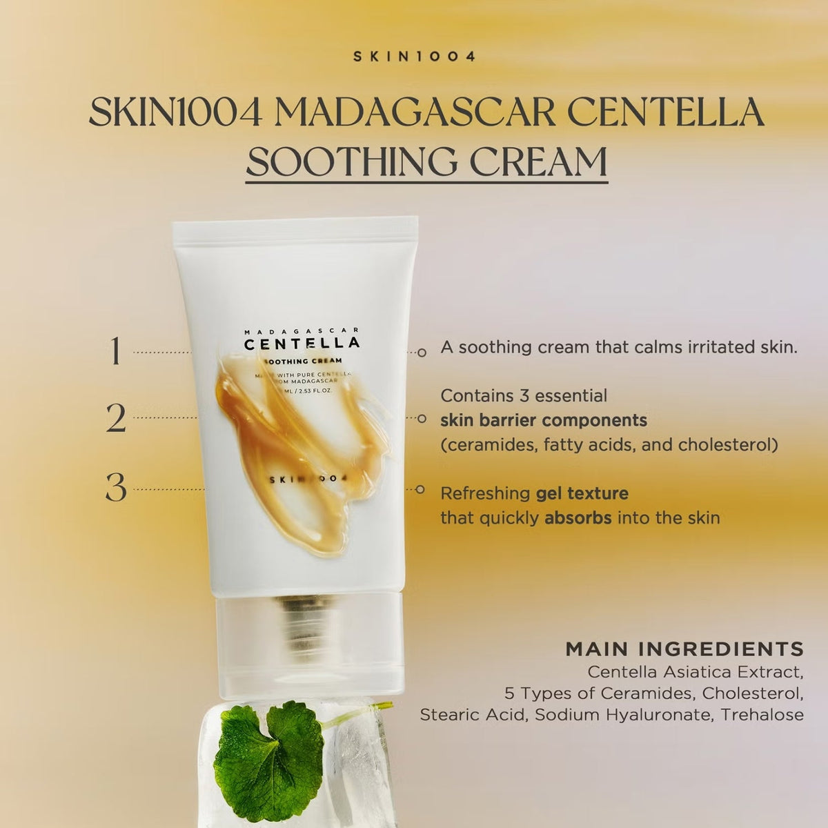 SKIN1004SKIN1004 Madagascar Centella Soothing Cream 75mlSkinShop