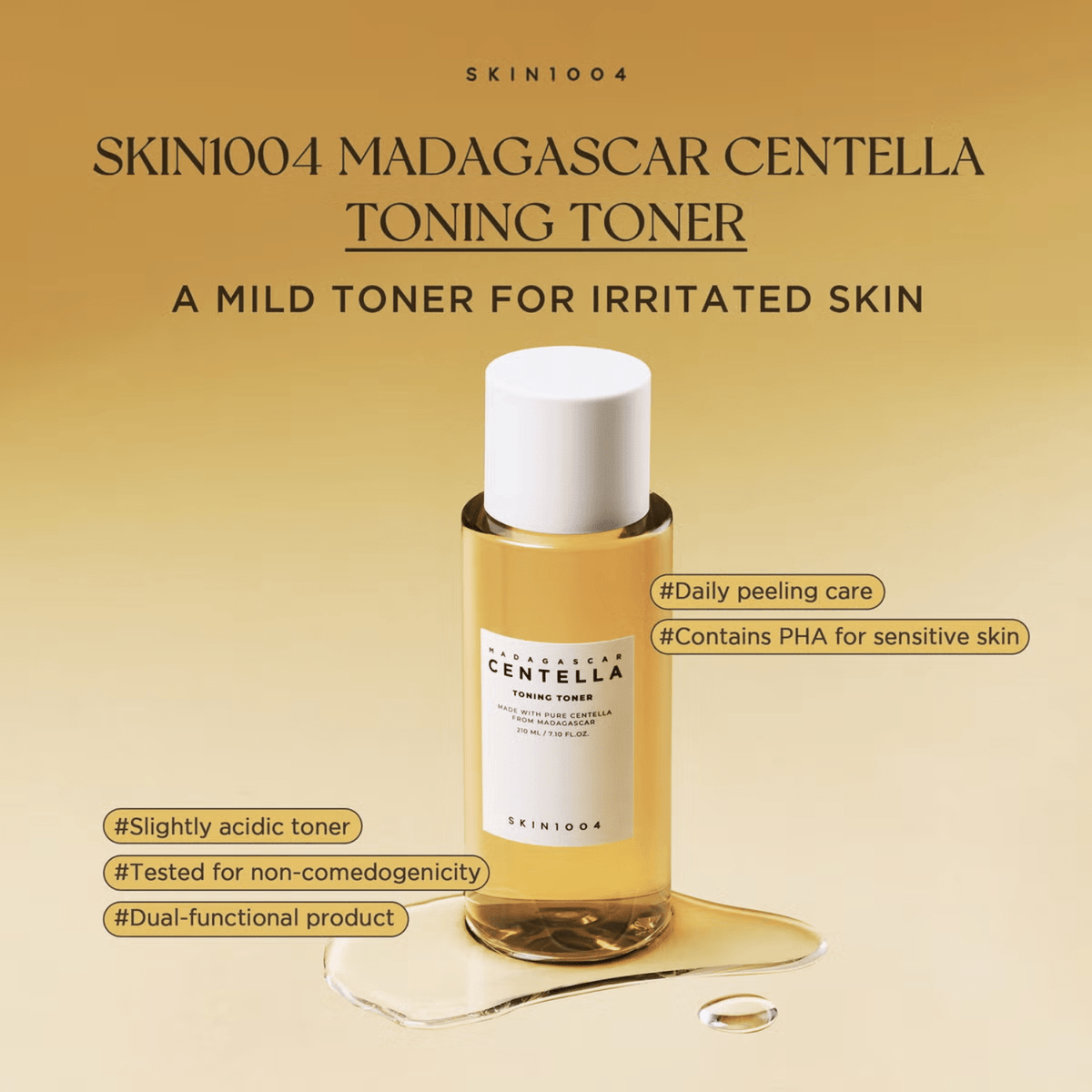 SKIN1004 Madagascar Centella Toning Toner 210ml SkinShop