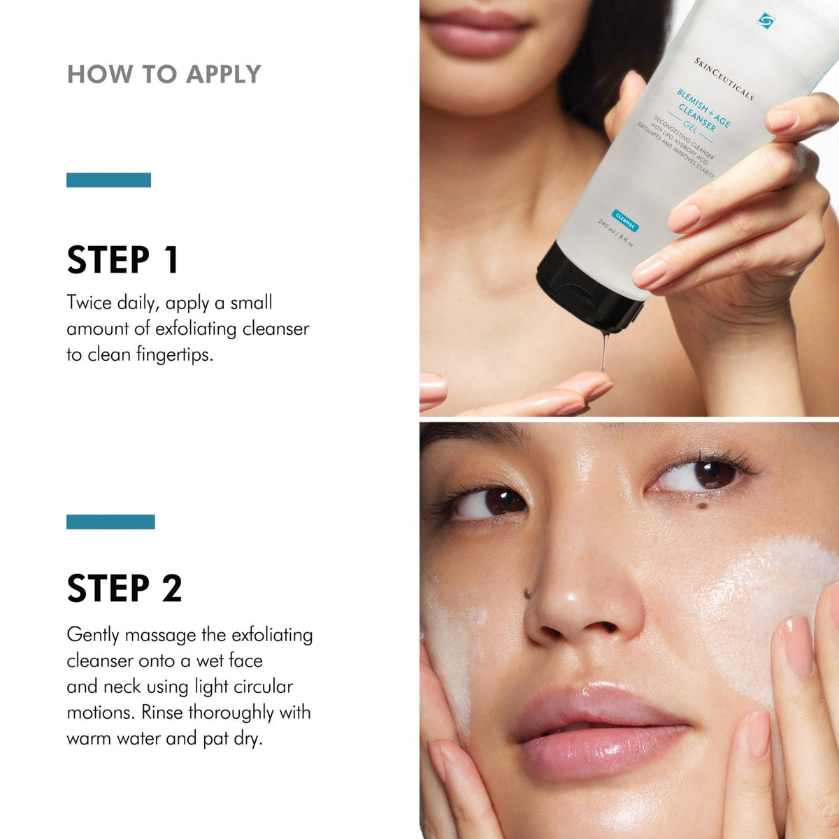 SkinCeuticalsSkinCeuticals Blemish + Age Cleansing Gel 240mlSkinShop
