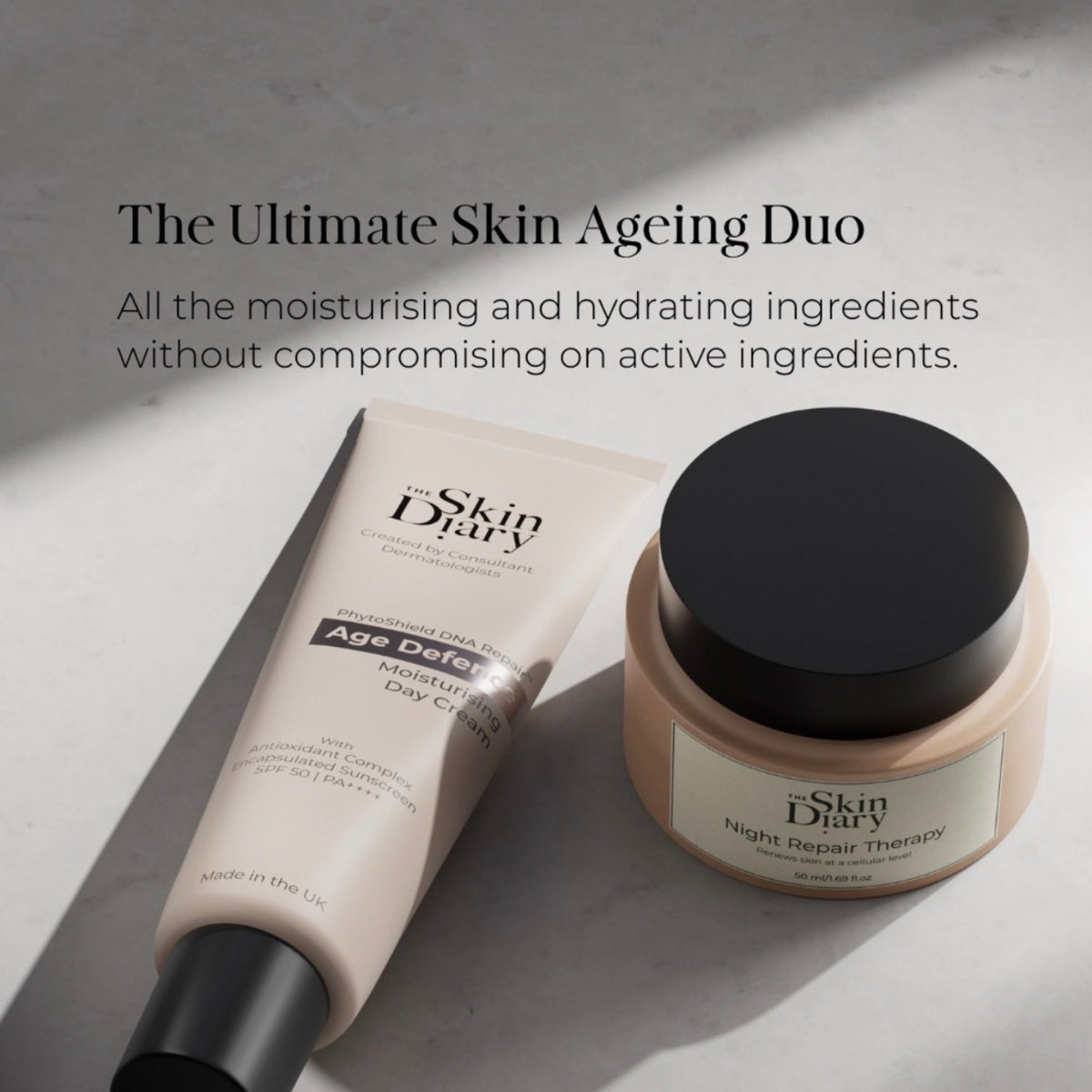 The Skin DiaryThe Skin Diary Age Defence Moisturising Day Cream 50mlSkinShop