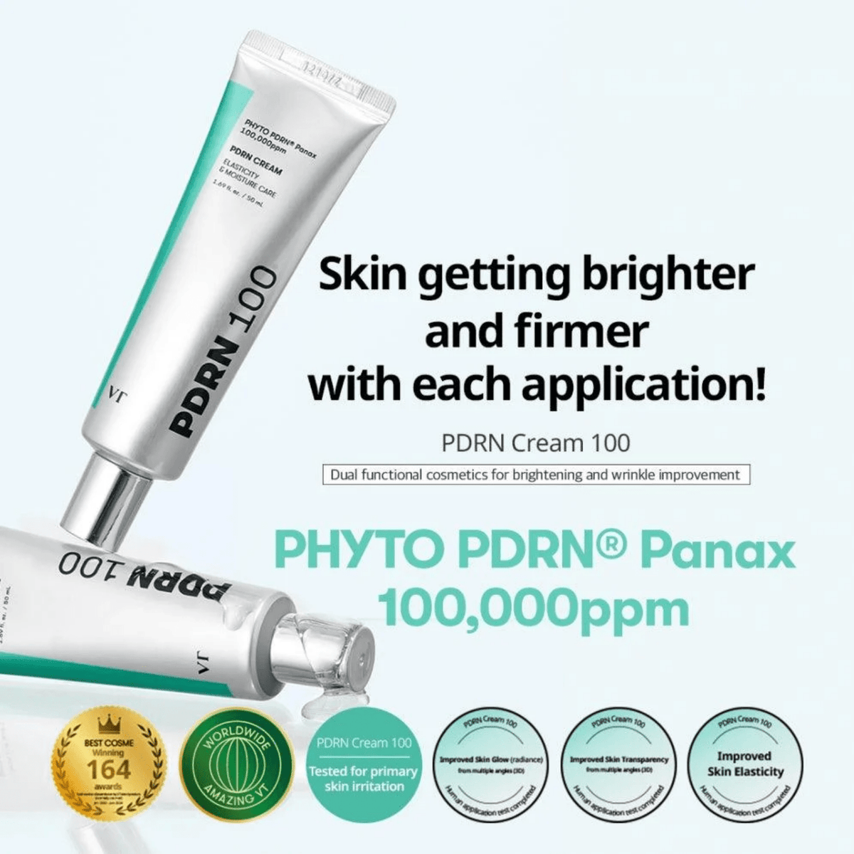 VT CosmeticsVT Cosmetics PDRN Cream 100 50mlSkinShop