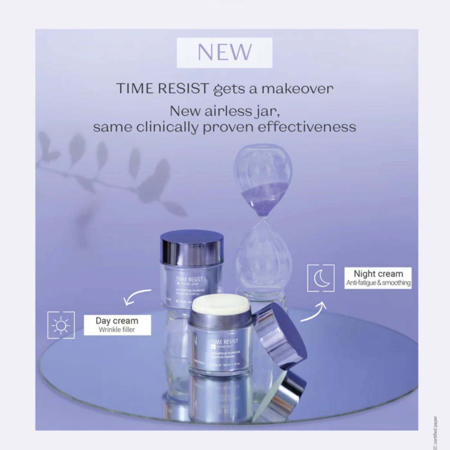 YonKa Paris Yonka Paris | Time Resist Creme Jour 50ml - SkinShop