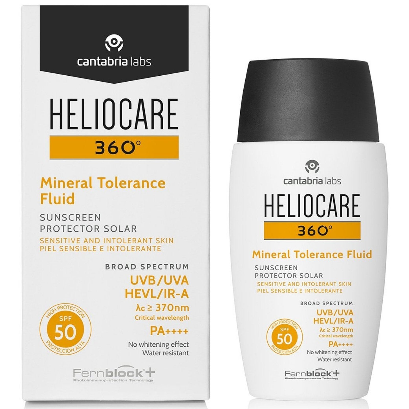 Heliocare Heliocare | 360 Mineral Tolerance Fluid SPF50 - SkinShop