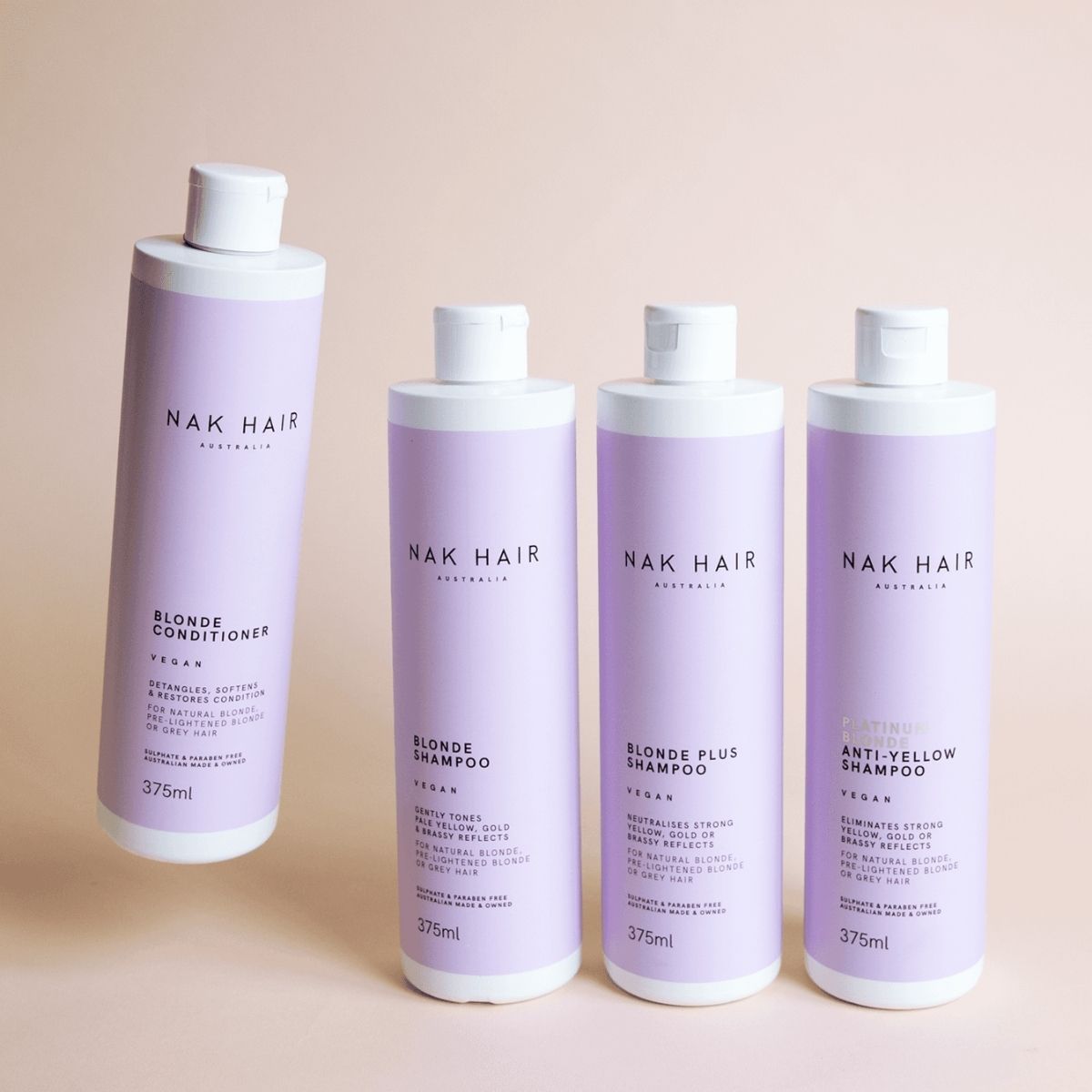 NAK NAK | Blonde Shampoo | 375ml - SkinShop