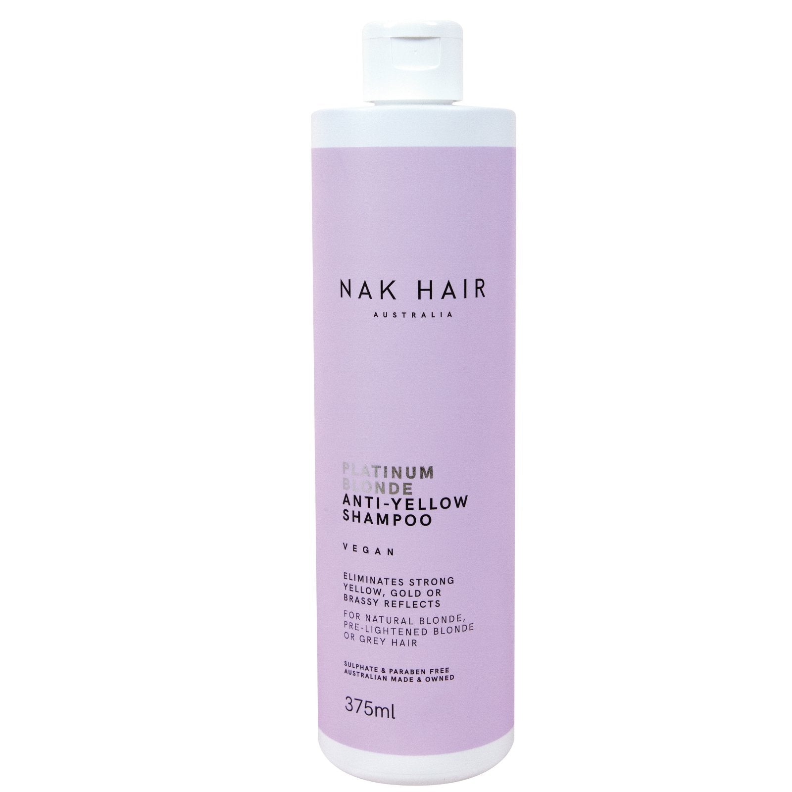 NAK NAK | Platinum Blonde Shampoo | 375ml - SkinShop