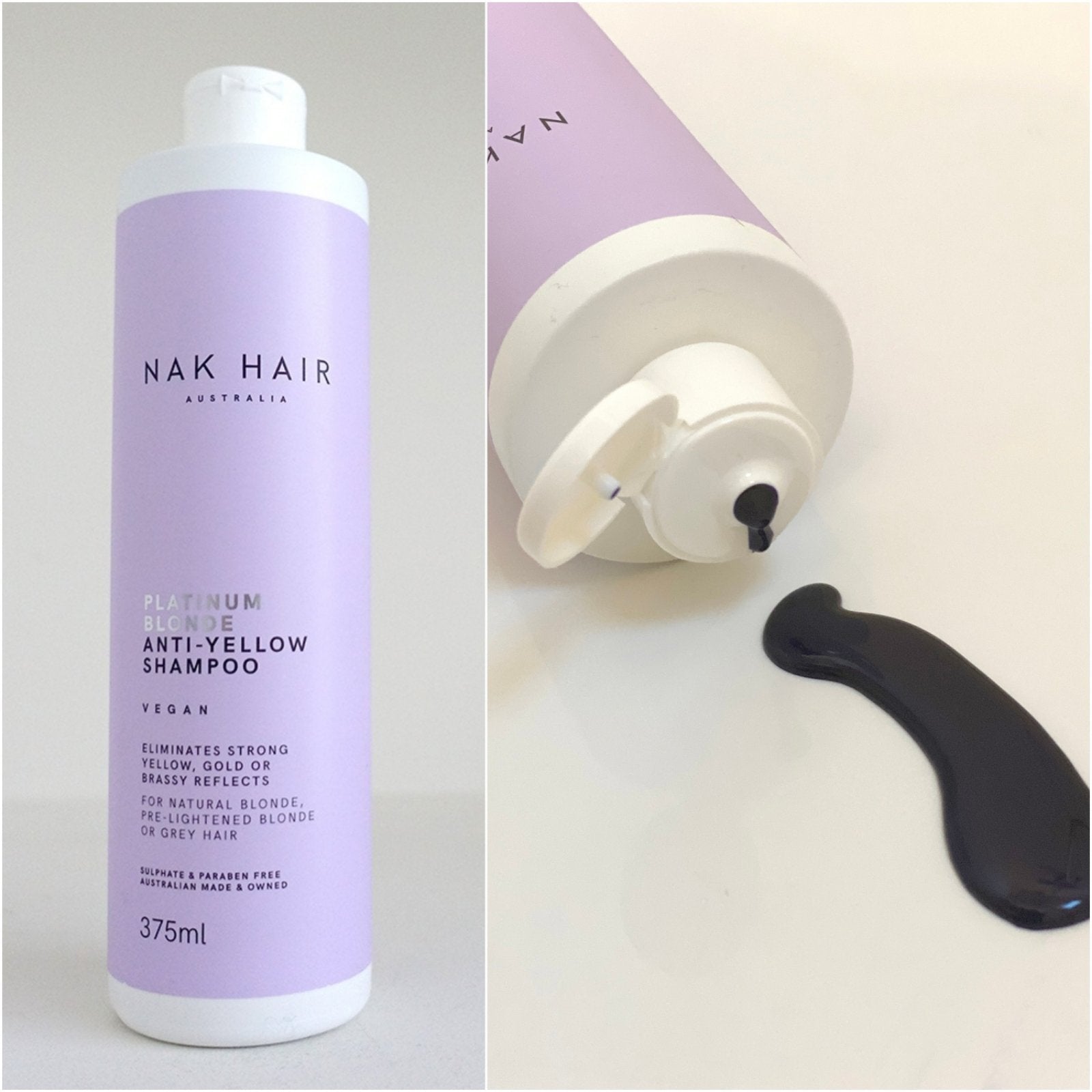 NAK NAK | Platinum Blonde Shampoo | 375ml - SkinShop