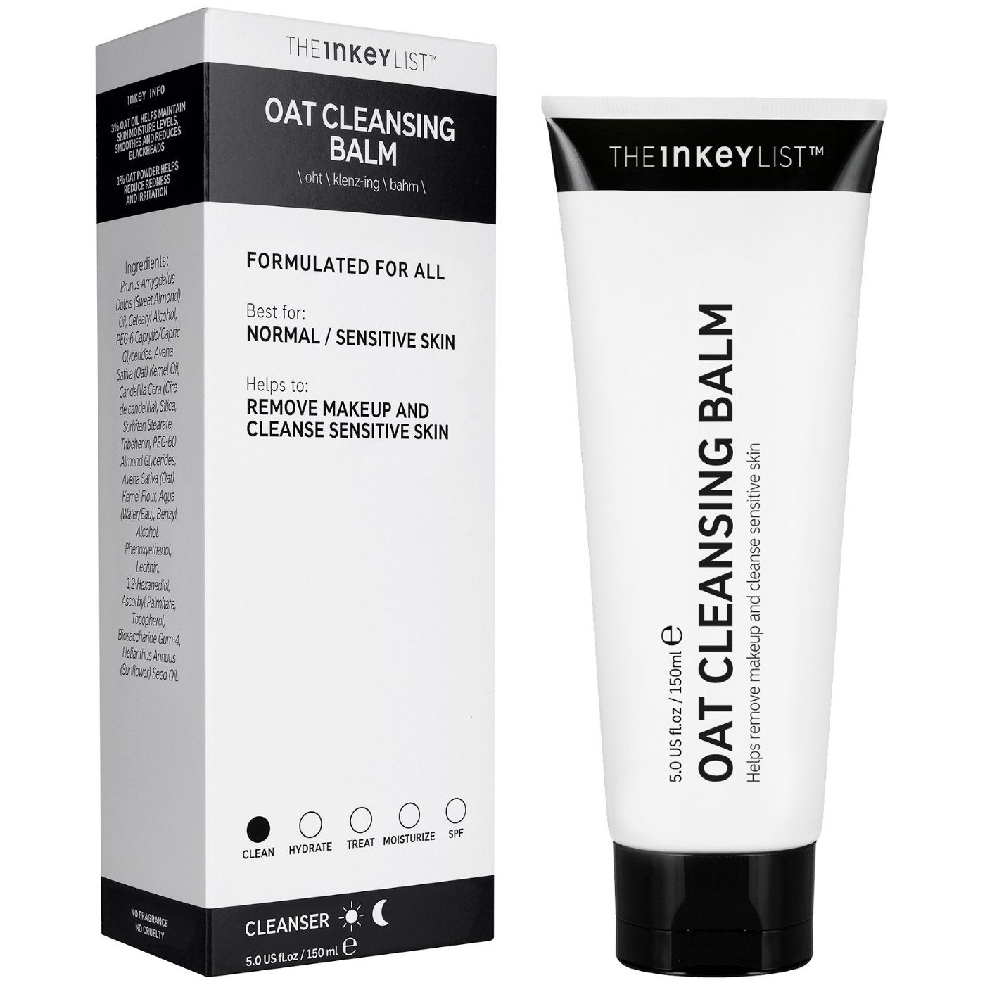 The Inkey List The Inkey List | Oat Cleansing Balm | 150ml - SkinShop