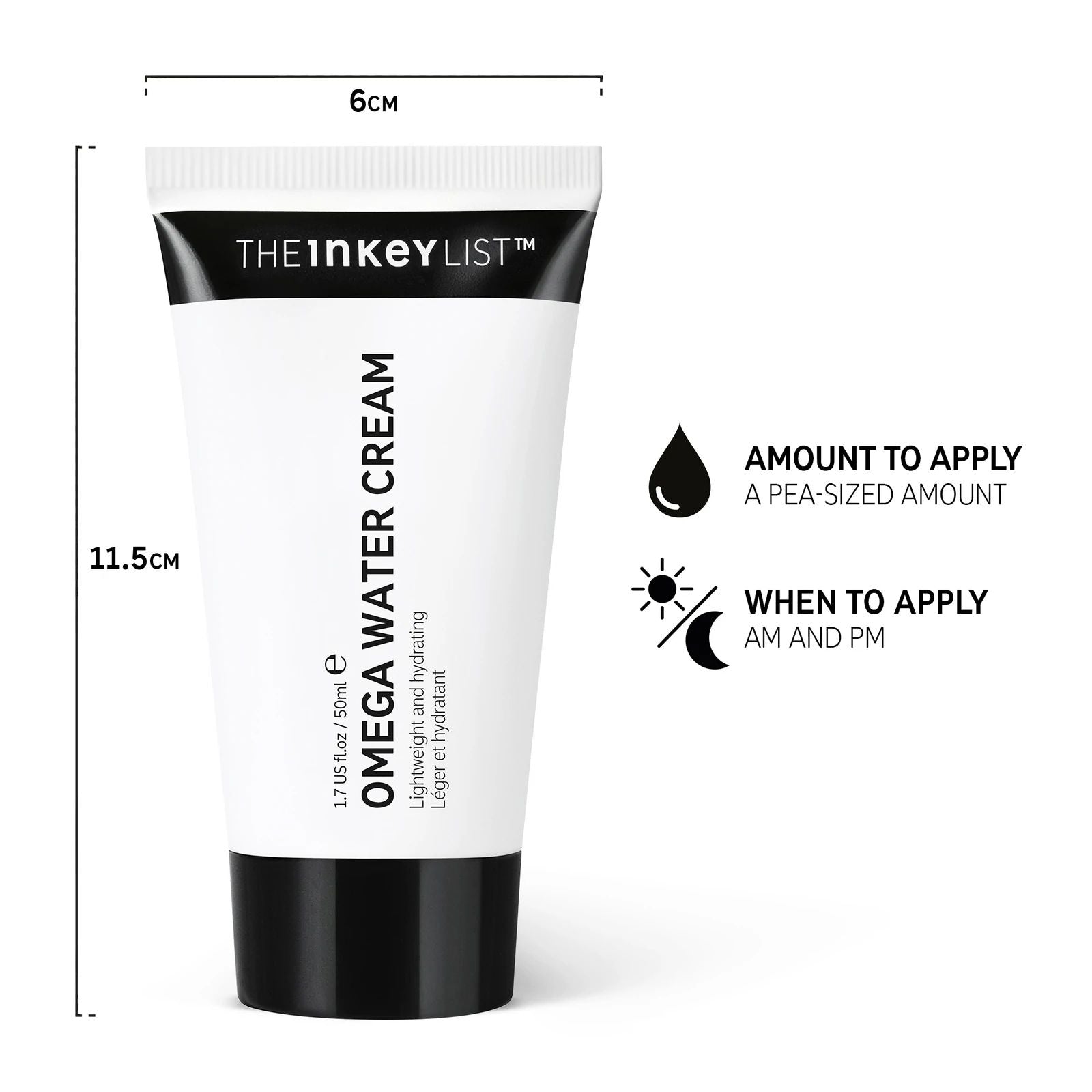 The Inkey List The Inkey List | Omega Water Cream | 50ml - SkinShop