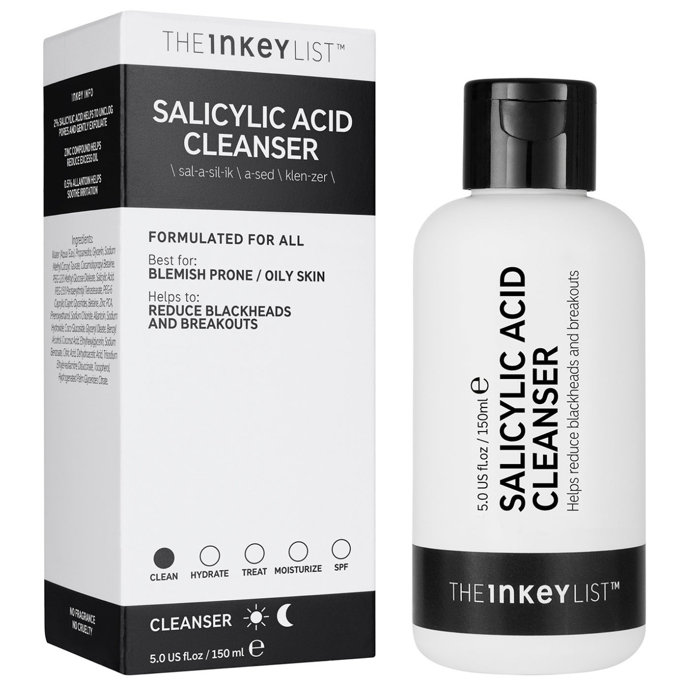 The Inkey List The Inkey List | Salicylic Acid Cleanser | 150ml - SkinShop