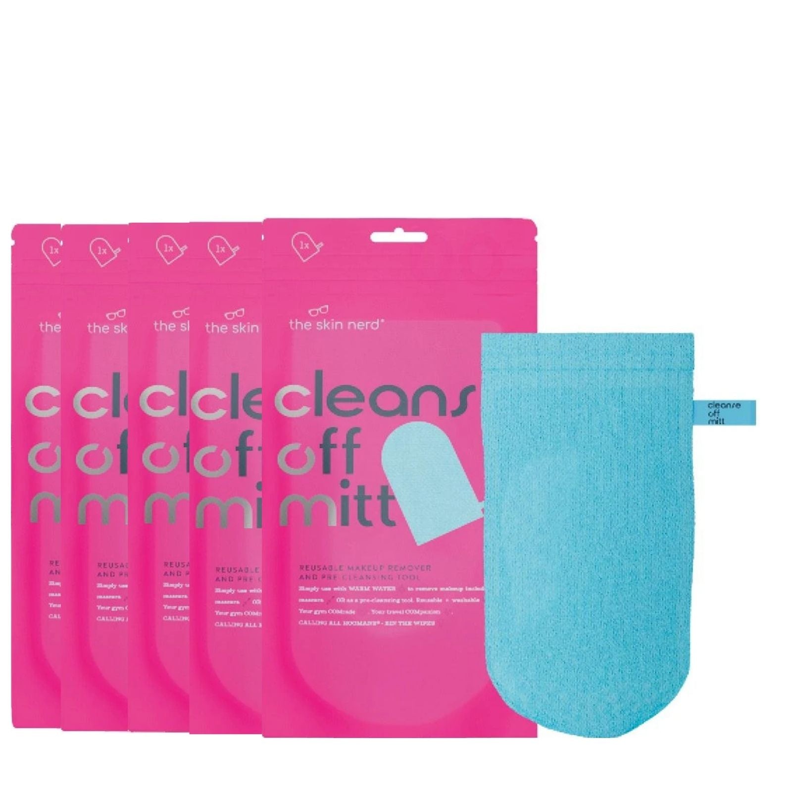 Cleanse Off Mitt Cleanse Off Mitt 5 Pack Bundle - SkinShop